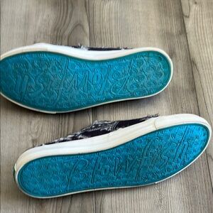 Blue Sole Sneakers